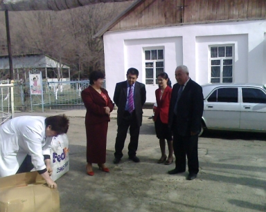 Gift Donation to the Psycho Neurological Child House in the Kyrgyz Republic