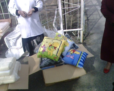 Gift Donation to the Psycho Neurological Child House in the Kyrgyz Republic