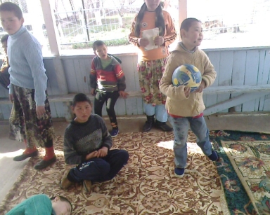 Gift Donation to the Psycho Neurological Child House in the Kyrgyz Republic