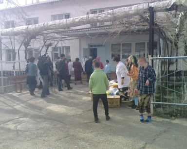 Gift Donation to the Psycho Neurological Child House in the Kyrgyz Republic
